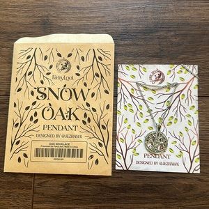 The Black Witch Chronicles Snow Oak Pendant